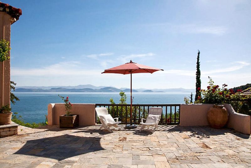 Villa With 6 Bedrooms in Xiropigado, With Wonderful sea View, Enclosed Garden and Wifi - 50 m From the Beach, Paralio Astros